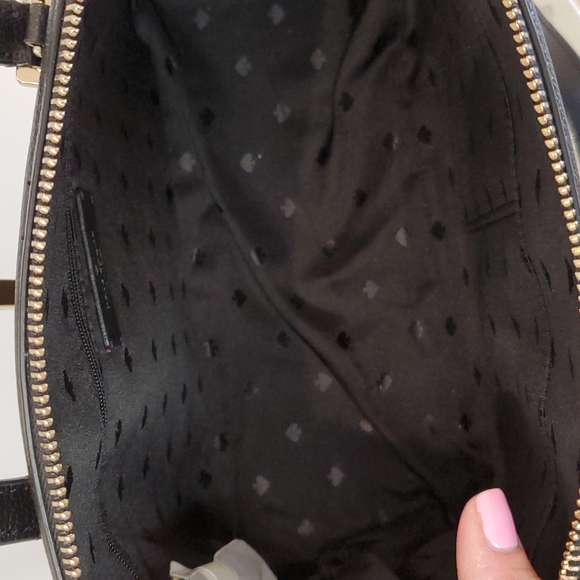 🎉HP🎉! Kate Spade ♥️NWT♥️ Medium Black Dome Satchel! - Picture 16 of 16